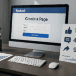 créer une page facebook